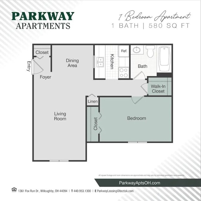 Interior Photo - Parkway