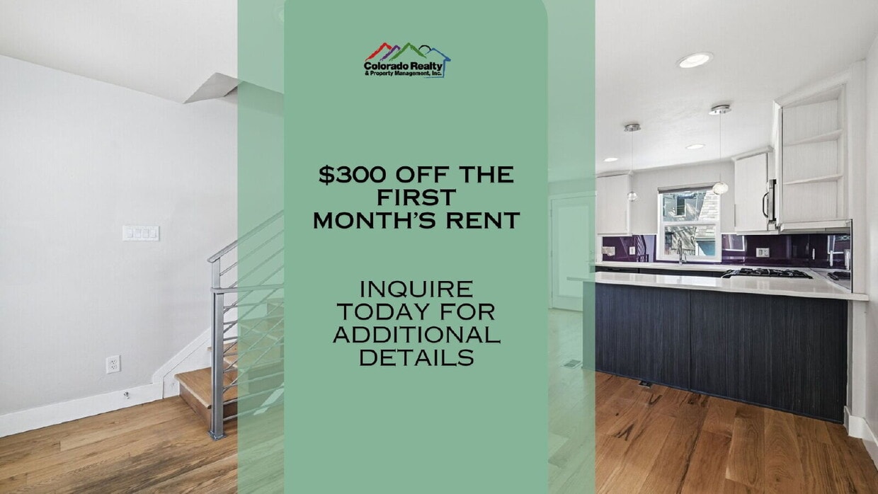 $2,495.95 - 2 Bed, 2 Bath Townhome In Denver with Central AC and In Unit Laundry! - $2,495.95 - 2 Bed, 2 Bath Townhome In Denver with Central AC and In Unit Laundry!