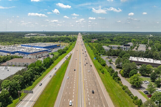 Bartlett is bordered by I-40 to the south.