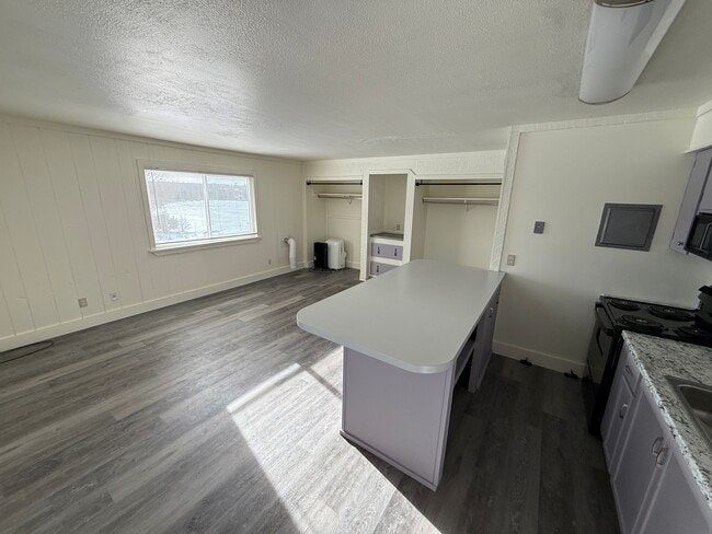 Studio APT3 Main Area - Hillside Apartments