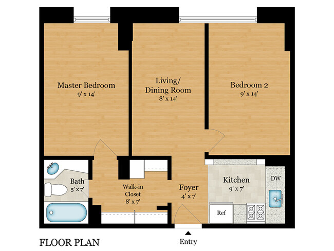 Building Photo - Sunny 2 BR at Claridge House Coop