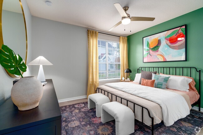 1BR, 1BA - 871SF - Bedroom - Knightsbridge at Stoneybrook