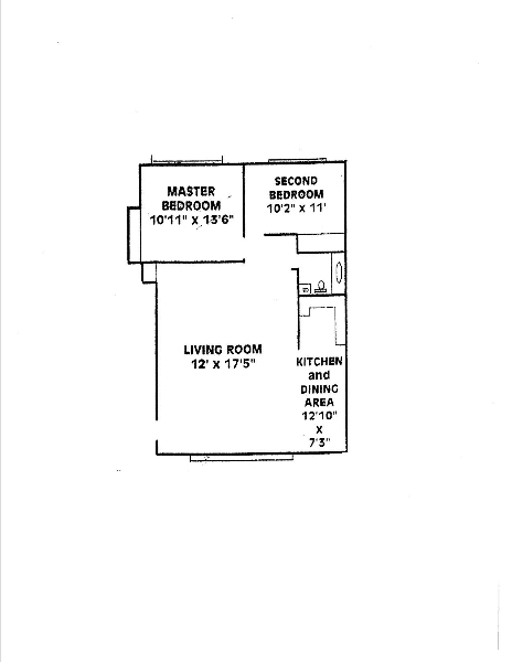 2BR/1BA - Southgate Apartments