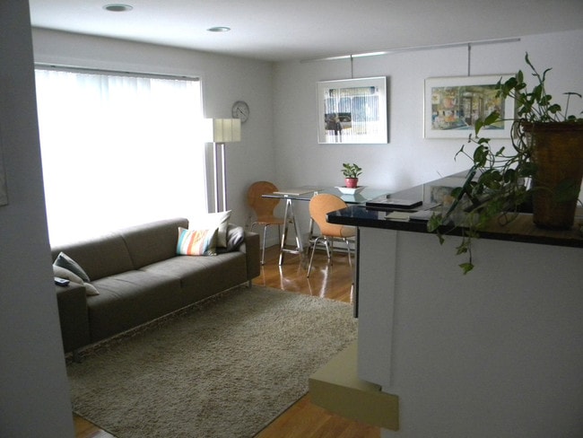 Furnished Kitchen/Living Room - 70 Park St Apartments