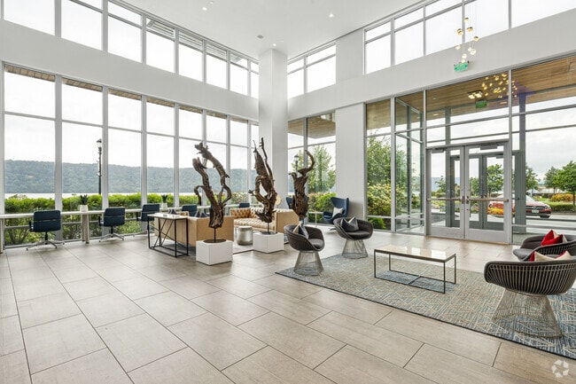 Lobby - Apex Hudson Riverfront