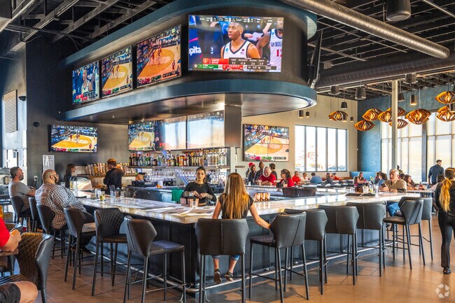 Enjoy a drink and the big game with friends at Rio Grande Social.