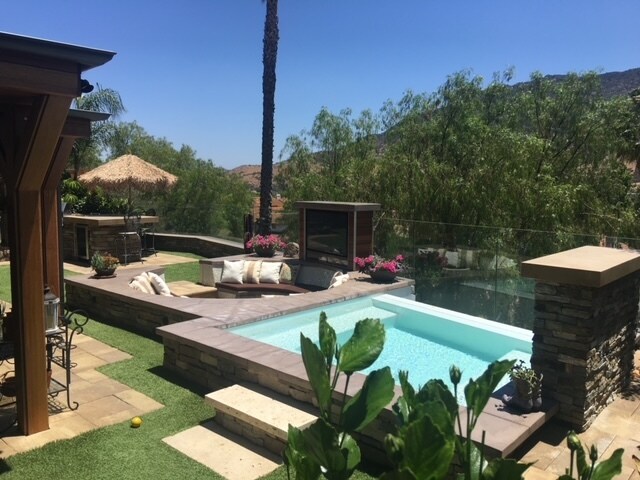 view from private jacuzzi - 30006 Rainbow Crest Dr