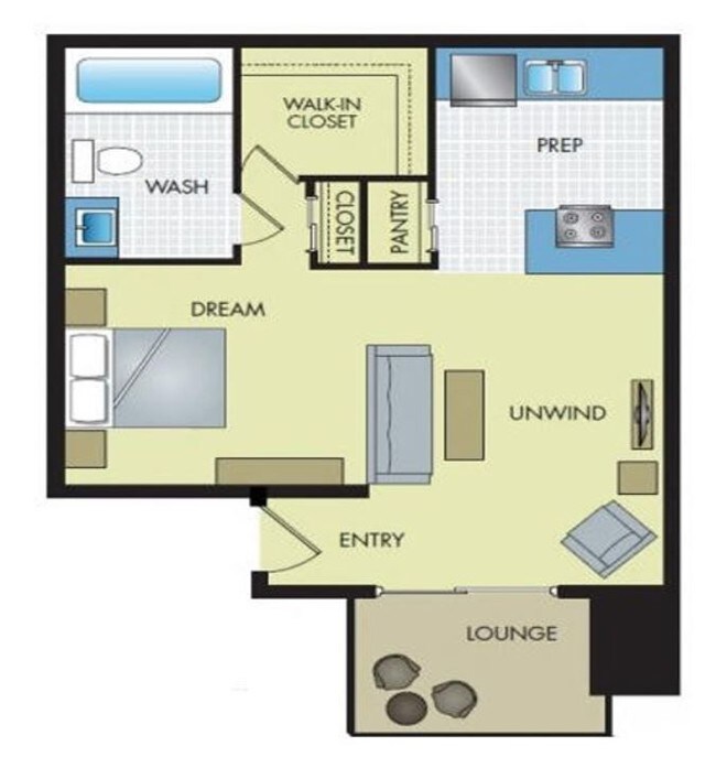 Interior Photo - Heights at 61st Street