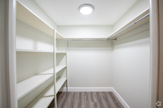 2BR, 2BA - 1,050SF - Primary Closet - The Addison Apartments