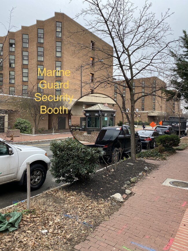 Front Door View-Marine Guard Security Booth - 916 I St SE