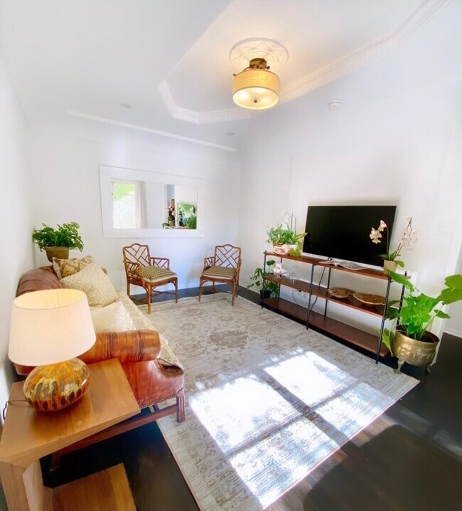 Sunny living room, AC throughout - 1015 Hi Point St