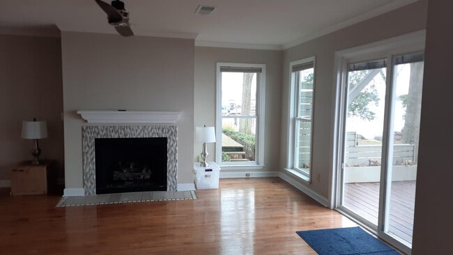 Livingroom with Fireplace - 1441 Old Chapin Rd