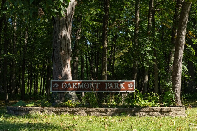Oakmont Park features hiking trails in the neighborhood of Northwood