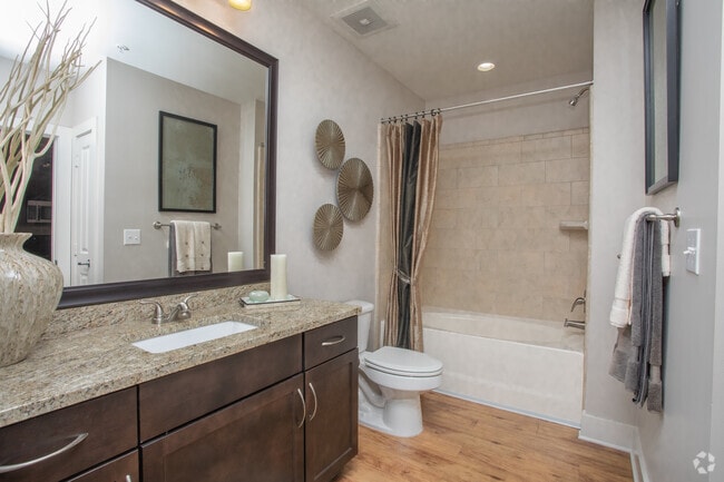 2BR, 2BA - 1081SF - Treeline Ansley