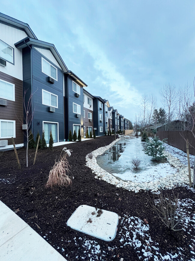 Rear Apartment View - Homestead Village Apartments