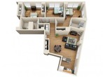 3BR/2BA - The Ruby