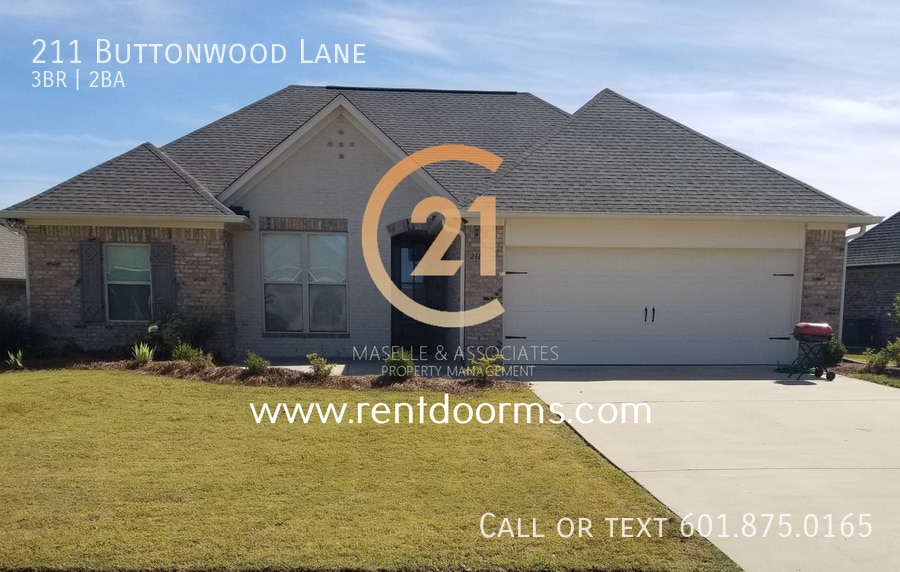 3 Bed /2 Bath in Oakfield Subdivision House Rental in Canton, MS