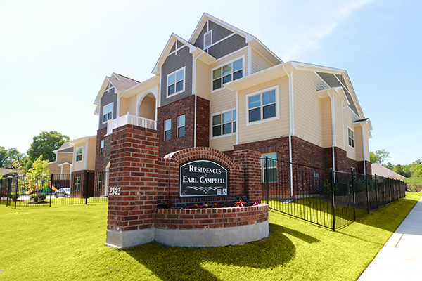 Entrance - The Residences at Earl Campbell