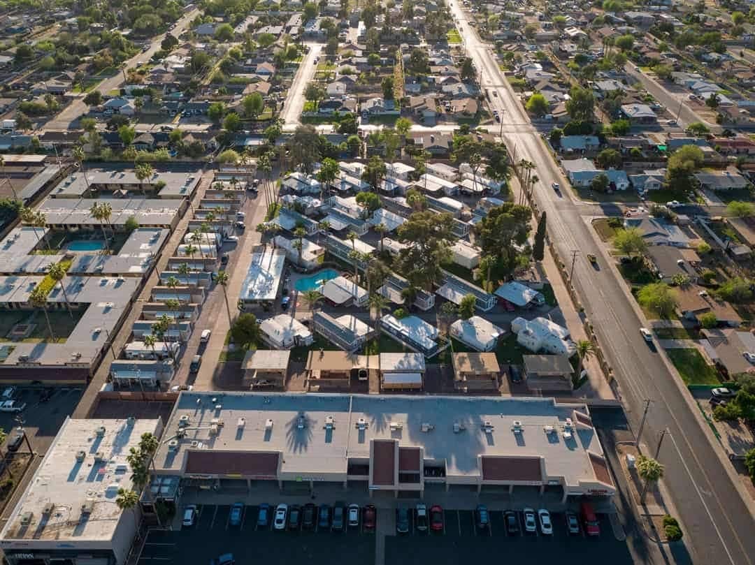 Aerial Photo - Christown Mobile Home & RV