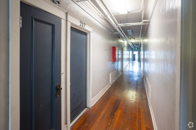 Hallway - Jensen's Recreation Center Apartments