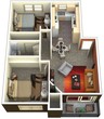 2 Bed 1 Bath