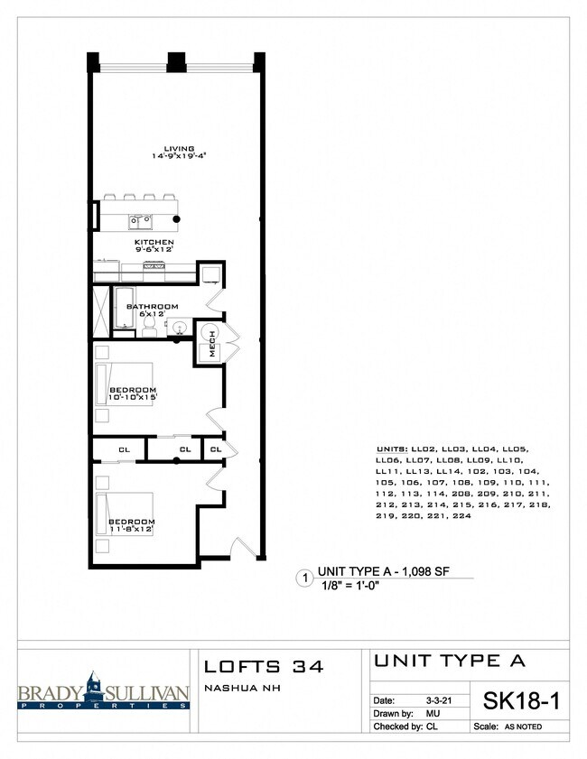 Interior Photo - Lofts 34 List