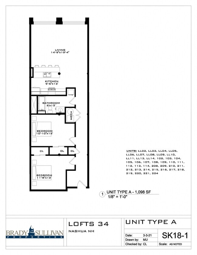 Interior Photo - Lofts 34 List