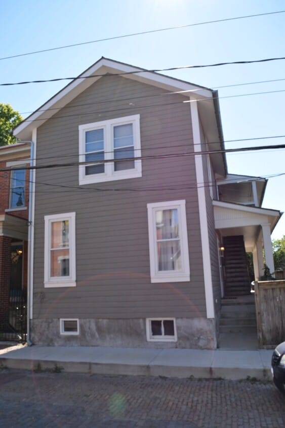 Exterior of property - 319 1/2 Jackson St
