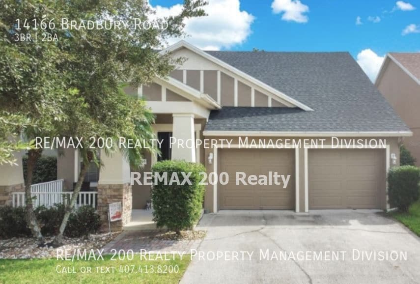 14166 Bradbury Rd, Orlando, FL 32828 House Rental in Orlando, FL