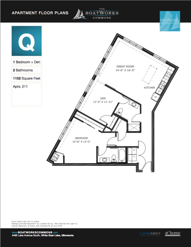 Boatworks Commons 4495 Lake Ave S White Bear Lake, MN Apartments