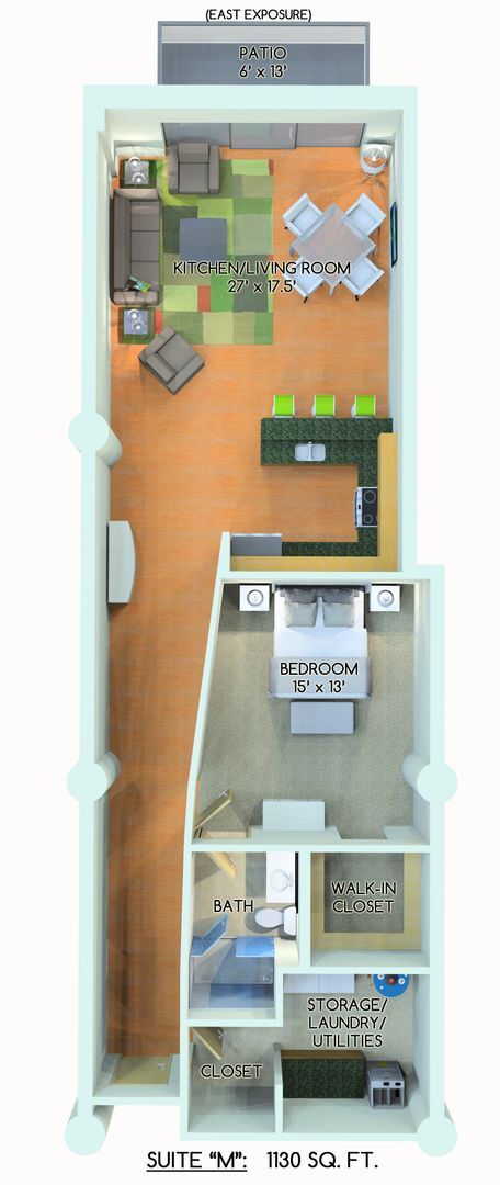 Interior Photo - The Oregon at South Water Works