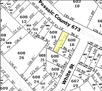 Mapa de la parcela - 183-185 W Broadway