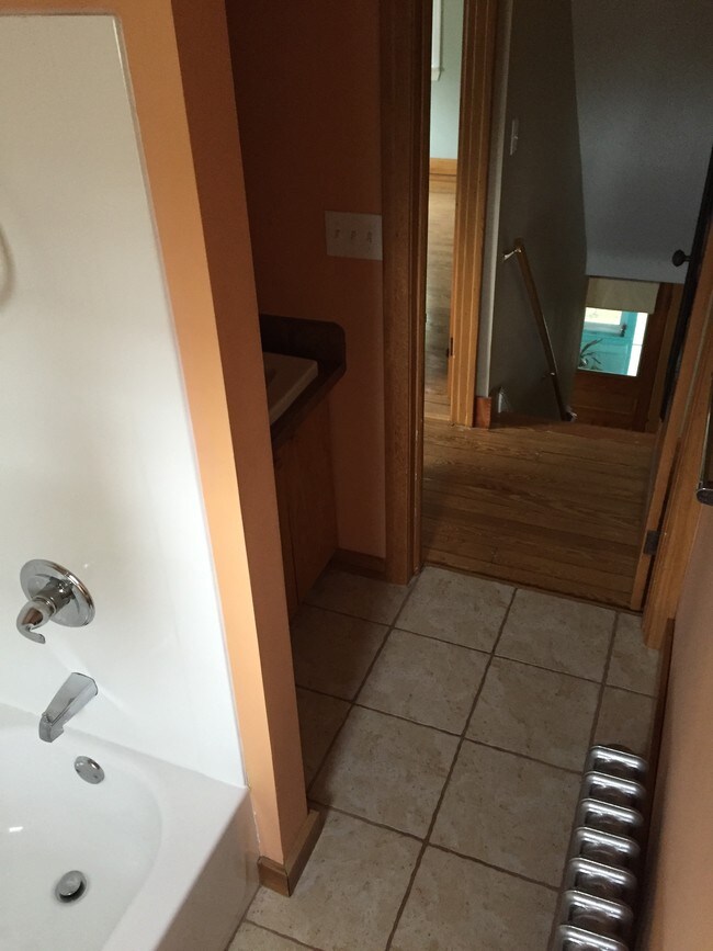 Bathroom looking to first floor - 88 Thompson St