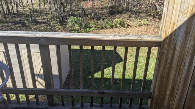 View from back balcony - 508 W Strawberry Ave