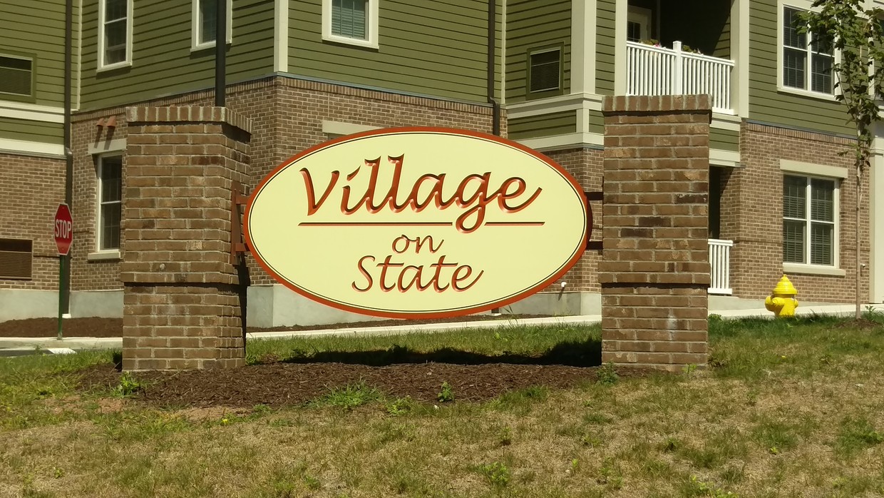 Street Sign - Village on State