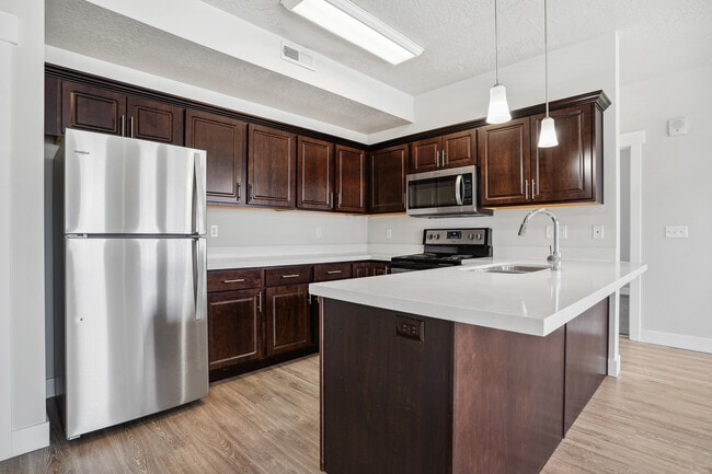 1 bedroom 1 bath kitchen - Meadows at American Fork