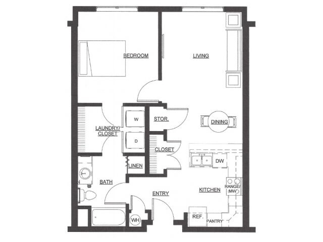 1HAB/1BA - Gracie's Village