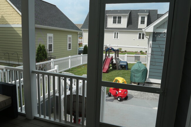 View from the screened in porch. - 681 Fielding Run Dr