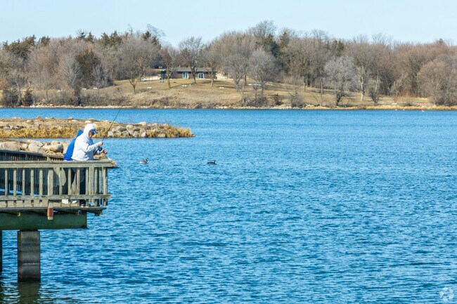 Fish an afternoon away at Swan Lake State Park.