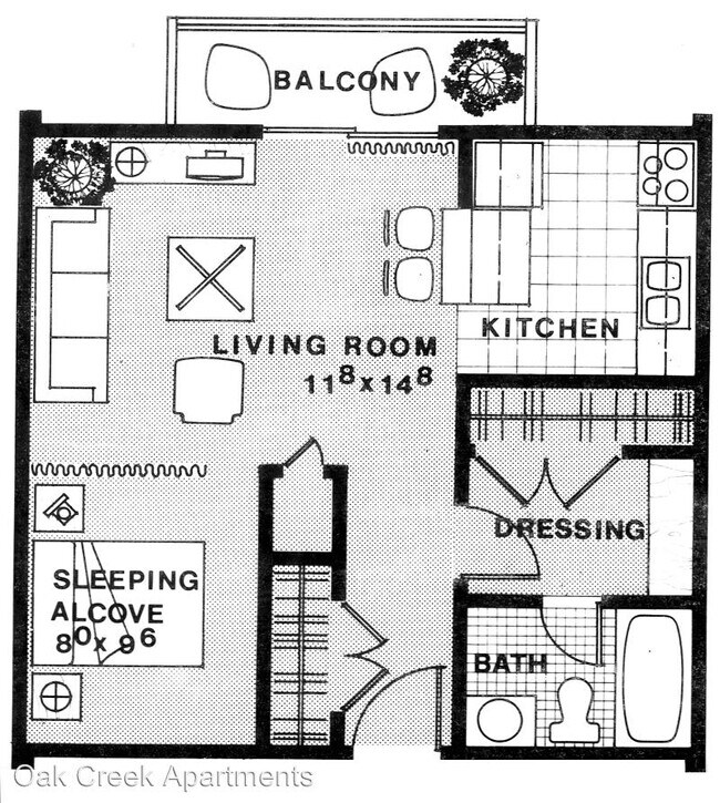 Oak Creek Apartments Avondale Estates, GA
