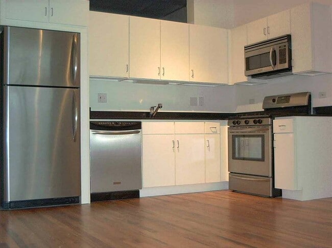 Stainless appliances w/black granite. - 630 N Franklin St