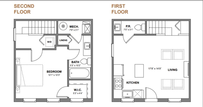 Floor Plan - 710 E Ferry St