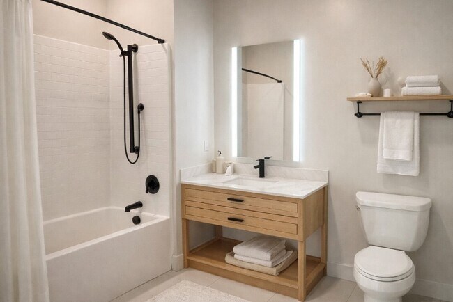 Estilo de baño ADA - One Park Apartments