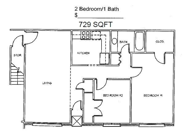 Plano de planta - Petersburg East