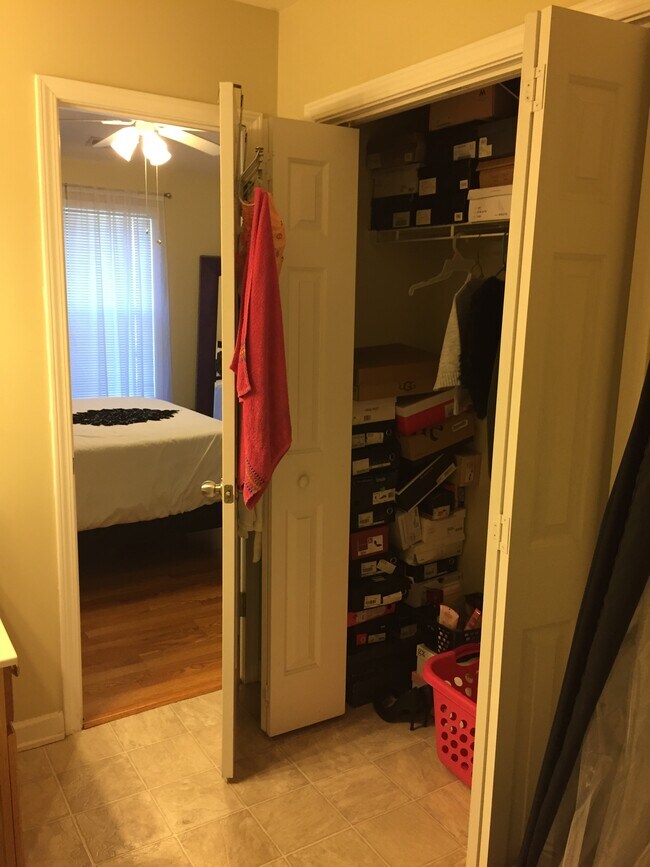 Master closet in bathroom - 1801 Trailwood Heights Lane