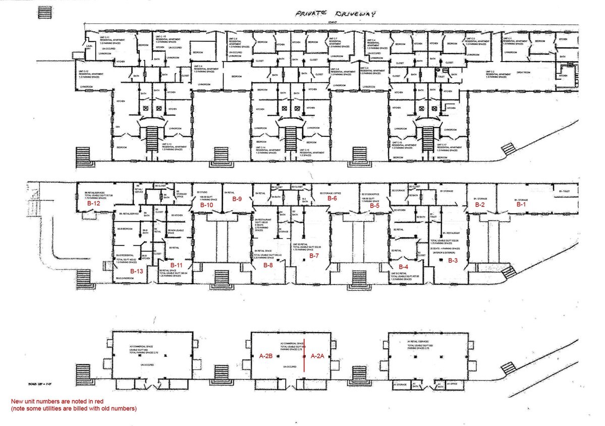 Plano de planta - Jerome UVX Center