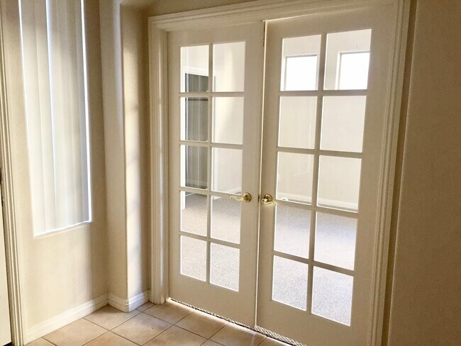 French doors to office/bedroom - 1817 E Glacier Pl