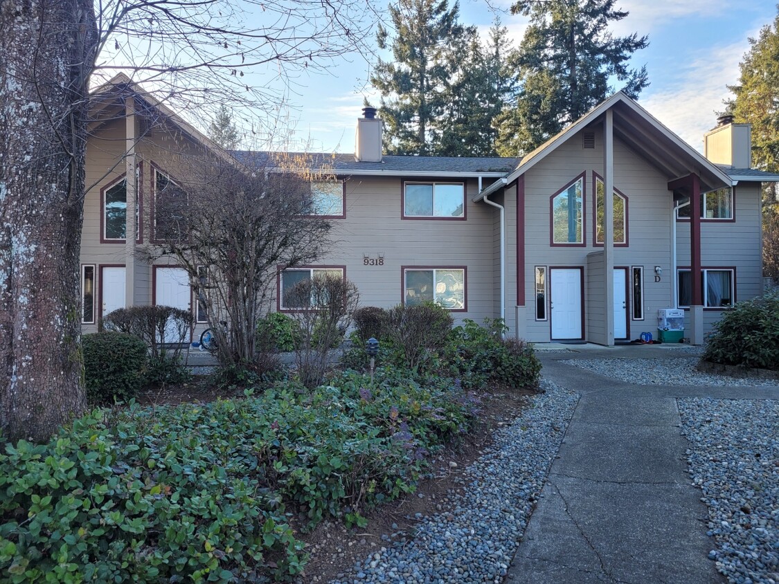 Front of Fourplex - 9318 Skokomish Way NE