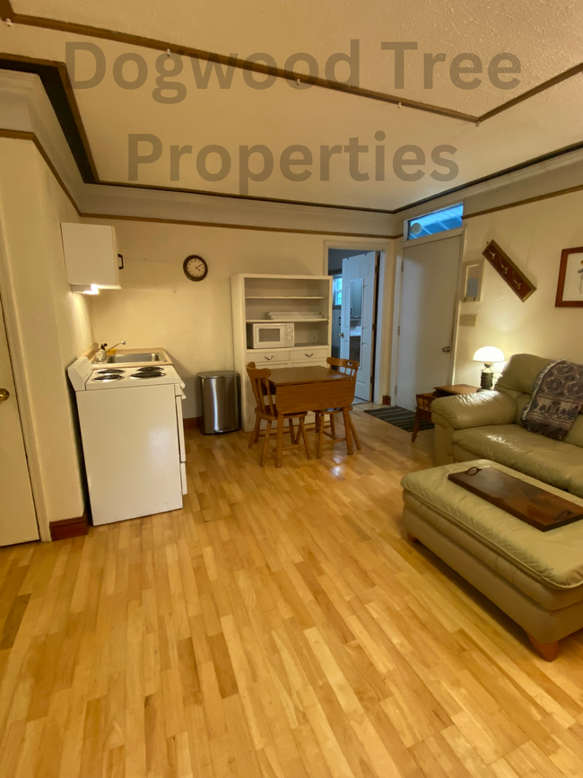 View of kitchenette from living room space - 3314 Green Spring Ln