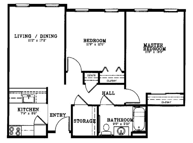 2HAB/1BA - Quail Hollow